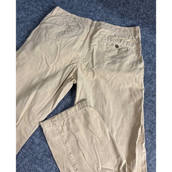 American Eagle Outfitters Mens Beige Casual Pants Cotton Blend Size 32X32 - Picture 10 of 10